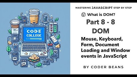 dom events javascript | dom events in js | dom manipulation and events in javascript | dom events