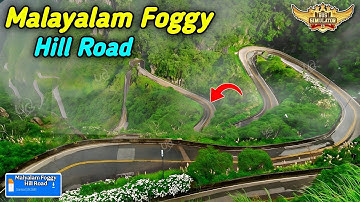 Map Mod Bussid 4.4 - New Released Malayalam Foggy Hill Road Map Mod For Bus Simulator Indonesia |