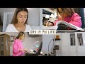 DAY IN MY LIFE #19 | work day, studying + school update, closet DIY.