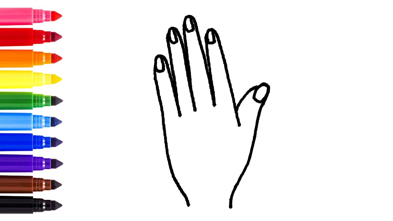 How to Draw Hand Drawing | Hands Drawing | Easy Hand Drawing 