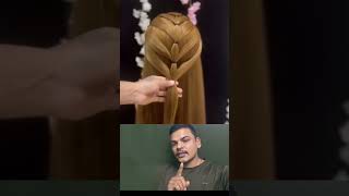 Ladies Try This SIMPLE New Braid Style At Home? #HairstyleTutorial #NewBraidStyle #EasyHairstyles