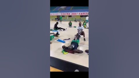 Senegal Basketball team arrived in China to compete in a friendly match vs Philippines,Lebanon,Iran