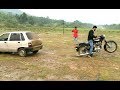 BULLET 350 VS MARUTI 800 TOCHAN (JST FOR FUN )