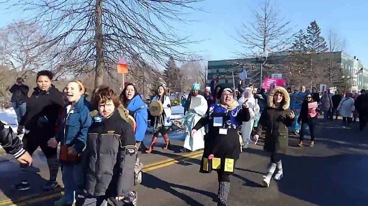 Assault at the Augusta Women's March 2018