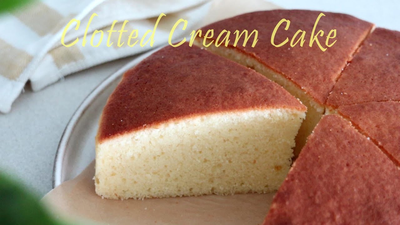 [SUB] 영국 방송에 나온 영국식 케이크! 고소함 대박! 클로티드 크림 케이크 Clotted Cream Cake | 하다앳홈