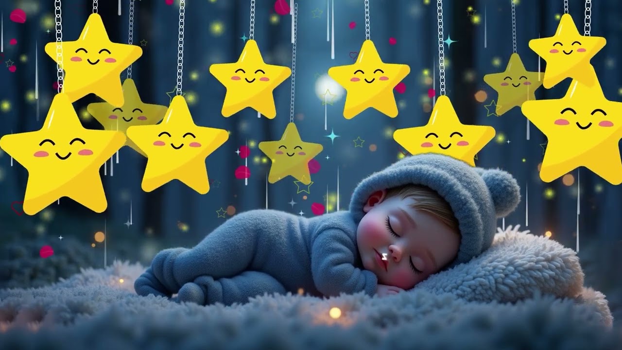Sleep Instantly Within 3 Minutes ♥ Sleep Music for Babies ♫ Mozart Brahms Lullaby