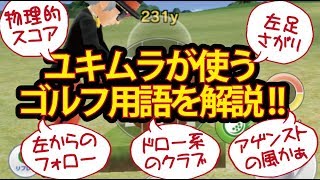 【みんゴル アプリ】ユキムラがよく使うゴルフ用語をざっと解説