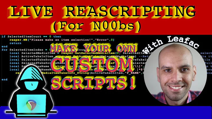 Live Scripting tutorial for beginners Pt. 2 (With Leandro Facchinetti)