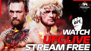 Watch UFC Live Stream Free | UFC Streams