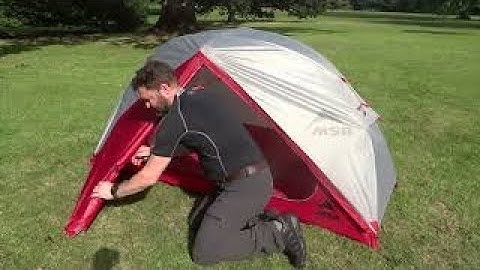 Is the MSR Elixir 1 Tent easy to build for the first time