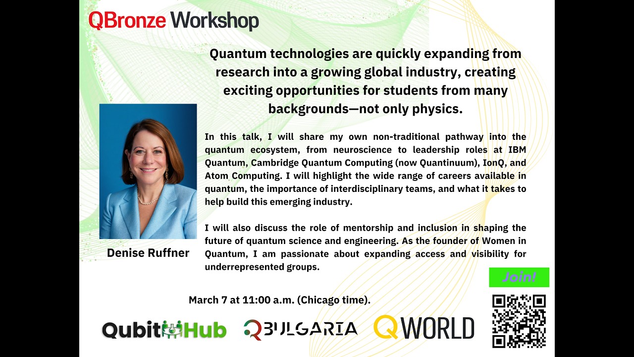 Building Quantum Careers: Innovation, Ecosystems, and Diverse Voices