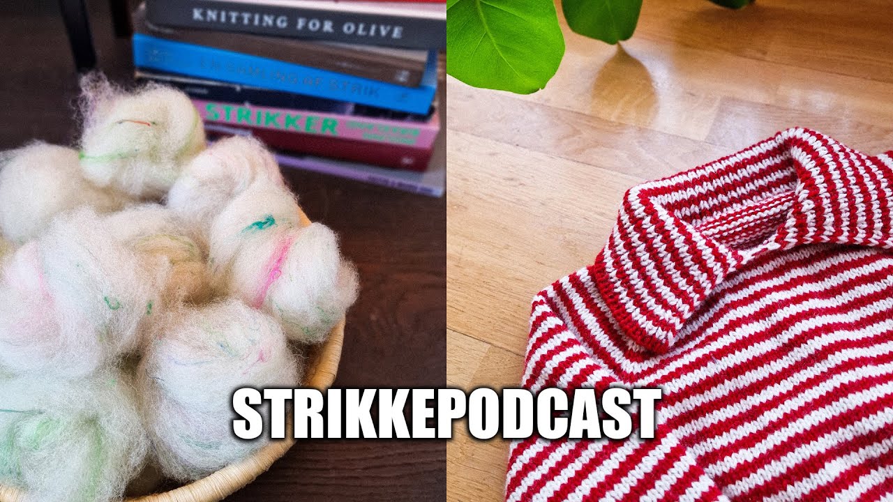 HEKTA PÅ STRIPER & PAKKE FRA STRIKKEFEBER | STRIKKEPODCAST #21