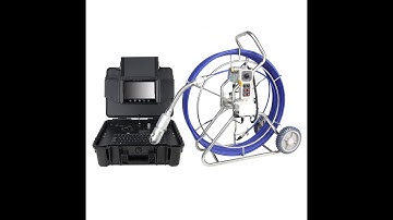 UK Inspection Camera 50mm Pan & Tilt Rotation drain sewer pipe inspection camera with 512Hz sonde