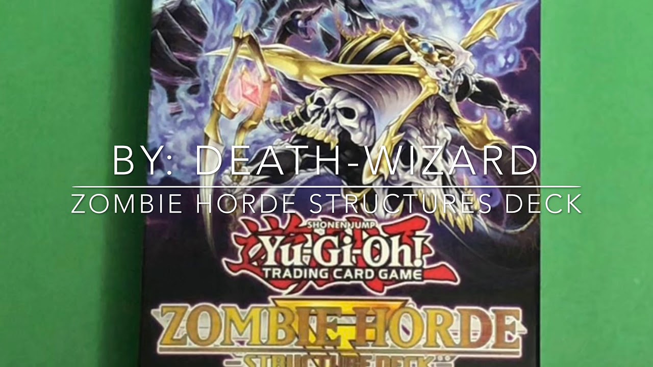 Zombie horde structure deck box opening [death-wizard]