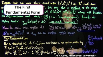 The First Fundamental Form of a Surface
