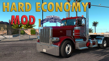 ATS Hard Economy Mod part 2 (American Truck Simulator)