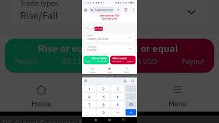 Rise and Fall Trading Strategy #riseandfallstrategy #deriv #binary #trading