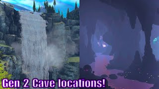 Genesis Part 2 Cave Locations