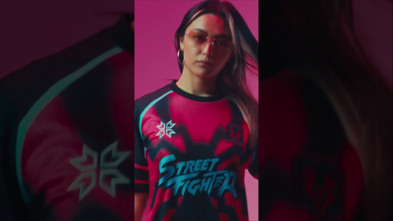 Dyenamik x Streey Fighter Jersey Collection launching on Kickstarter November 6th 