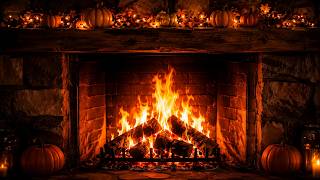 Luxury Fireplace Ambience 🔥 | Calm Night Relaxation | 10 Hours Fire Sounds