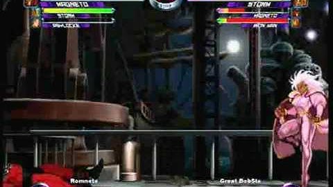 MvC2 Online (360): Brett (MSP) vs Great Bobsta (Mag/Storm/IM) 2 *solo Storm comeback* .:3.1.10:.