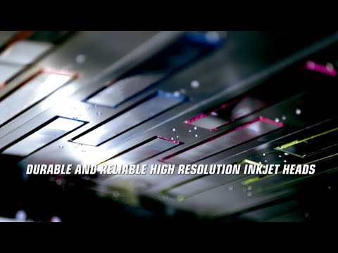 SCREEN Truepress Jet L350UV SAI - YouTube