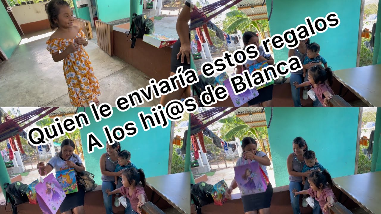 🔴Le mandaron regalos a las niñas de Blanca y al llegar nos dimos cuenta de lo que estaba pasando 🤔