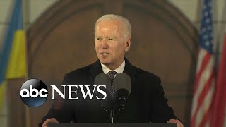Biden, Russia's Putin deliver vastly different speeches | ABCNL