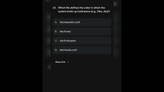 Linux medium MCQs 1 to 100 | part 5 #linux #unixcommands #commands