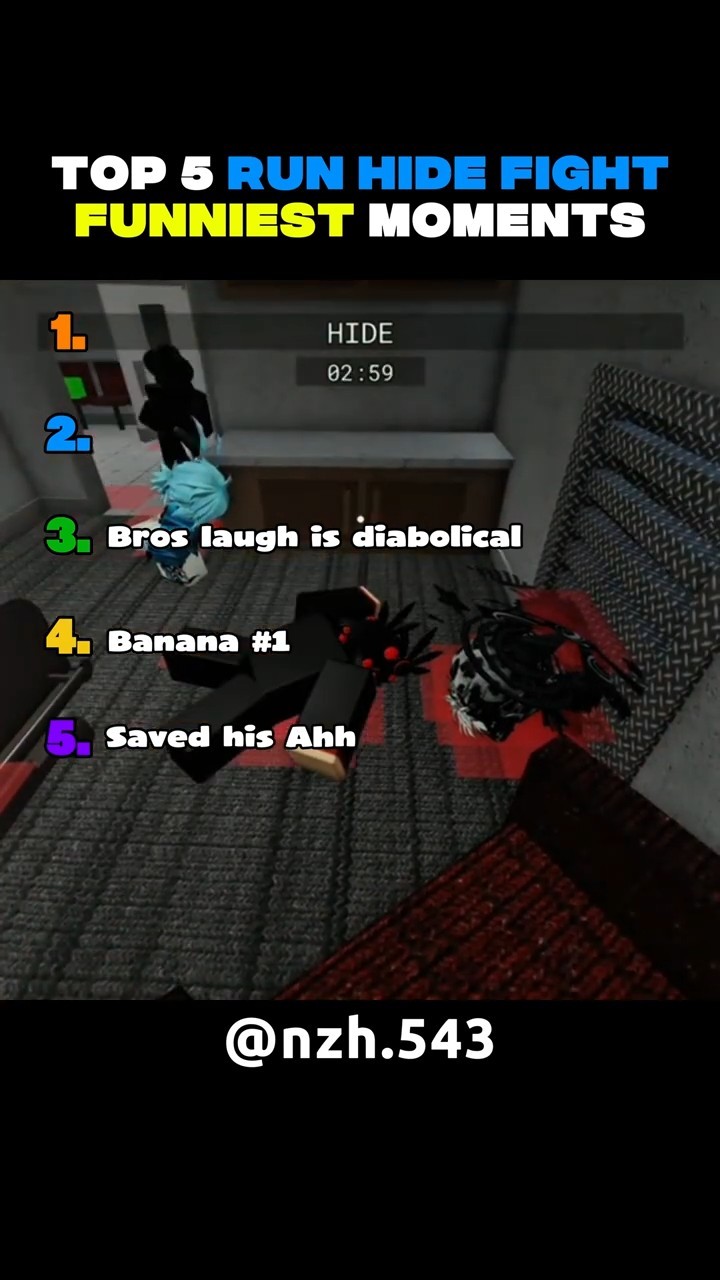 Ranking Roblox Funniest Run Hide Fight Moments Shorts Roblox YouTube Oardefault 
