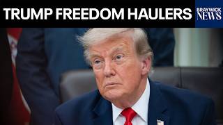 LIVE: Trump Announces Freedom Haulers Initiative For Military Veterans