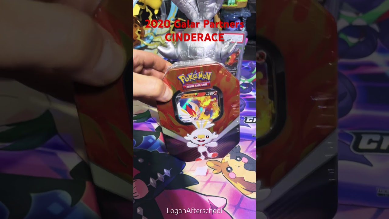 2020 Pokemon Galar Partners Cinderace Tin! 