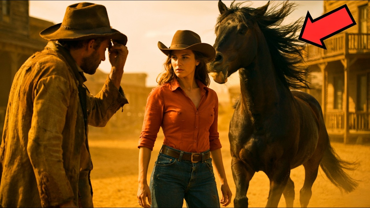 ELLA PROMETIÓ CASARSE CON QUIEN DOMARA SU CABALLO SALVAJE… PERO UN MENDIGO SORPRENDIÓ A TODOS