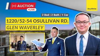 Live Auction @ 1220/52-54 Osullivan Road, Glen Waverley