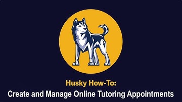 How To Create and Manage Online Tutoring Appointments in WC Online