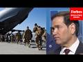 'It Shouldn't Be A Surprise To Anybody': Marco Rubio Defends Redeployment Of US Troops In Europe