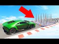 DODGE The Deadly SPIKE TRAP To WIN! (GTA 5 Funny Moments)