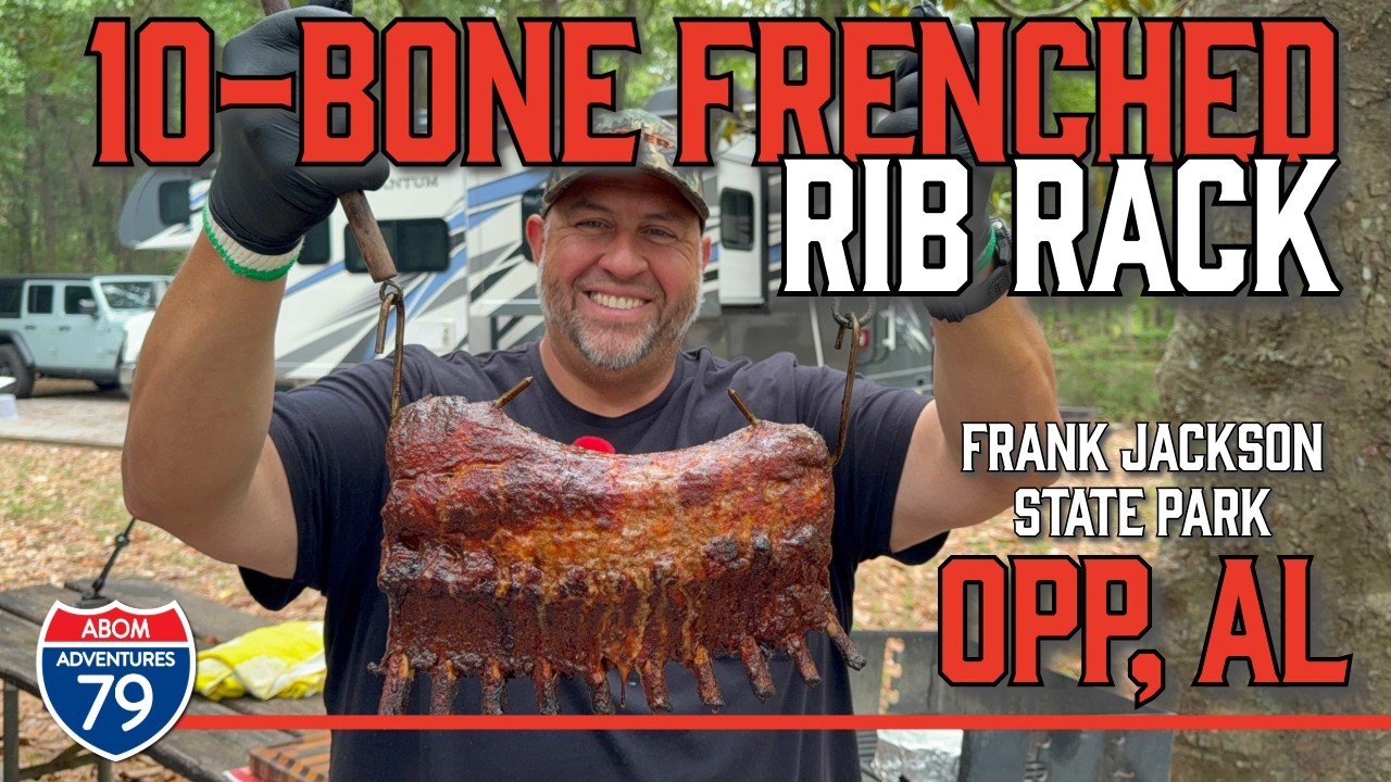 10-Bone Frenched Rib Rack at Frank Jackson State Park - YouTube