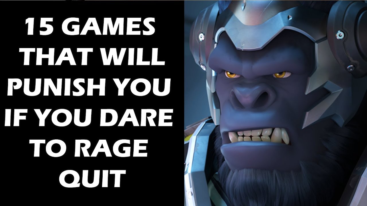 15 Games That Punish You For Rage Quitting