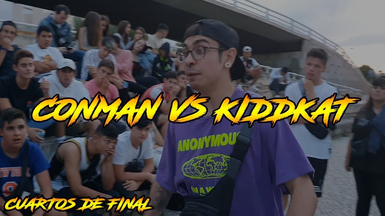 batallas de rap CONMAN VS KIDDKAT CUARTOS DE FINAL TERCERA REGIONAL SILVER BATTLES ZARAGOZA