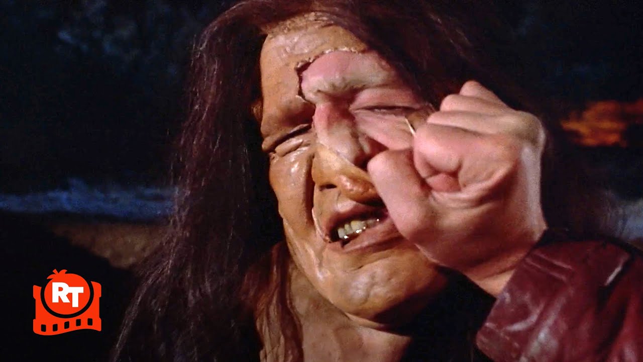 Body Double (1984) - Brutal Open Grave Fight Scene | Movieclips