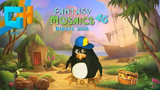 Fantasy Mosaics 46 - Pirate Ship | Gameplay Trailer screenshot 2