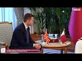 Le Premier ministre et ministre des Affaires étrangères reçoit le ministre...