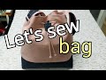 스트링 숄더백 만들어 볼까요? How to Sew a String shoulder bag