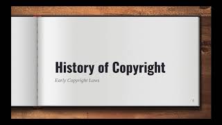 Copyright History