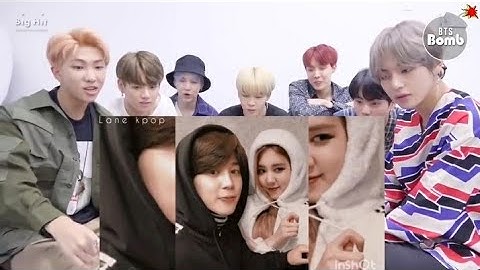 BTS reaction to Jirosè Video Fan made [Rosè&Jimin]