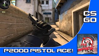 CS:GO Ace with P2000 Handgun in Competitive Match - by CMPier