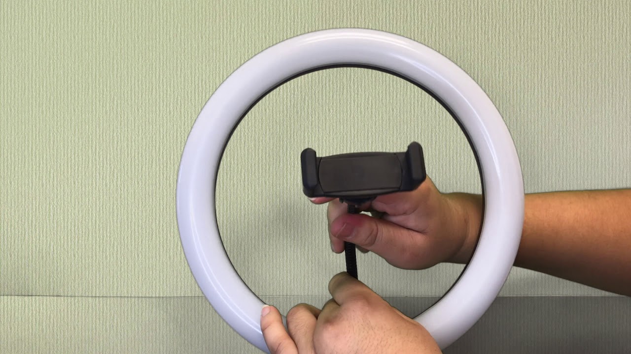 Fugetek 10 Selfie Ring Light Kit & Tripod Stand Assembly Guide
