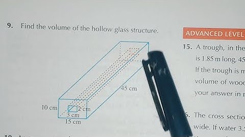 NSM CH:14 Volume and Surface Area of Prisms and Cylinders D-1 Ex#14.A Q#9