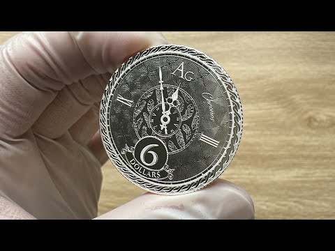 2020 Tokelau Chronos 1oz Silver Coin - YouTube